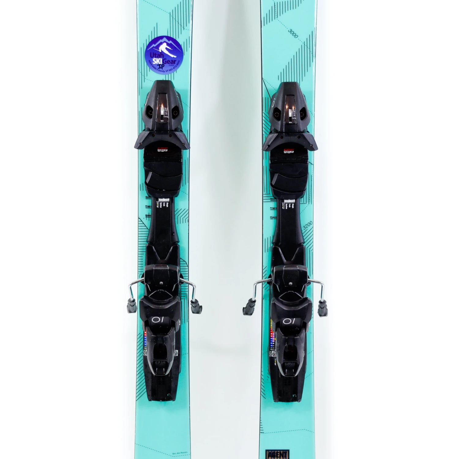 Faction Agent 1x 162cm + Demo Bindings 2023 -USED 4 Faction Agent 1x 162cm + Demo Bindings 2023 -USED - Image 4