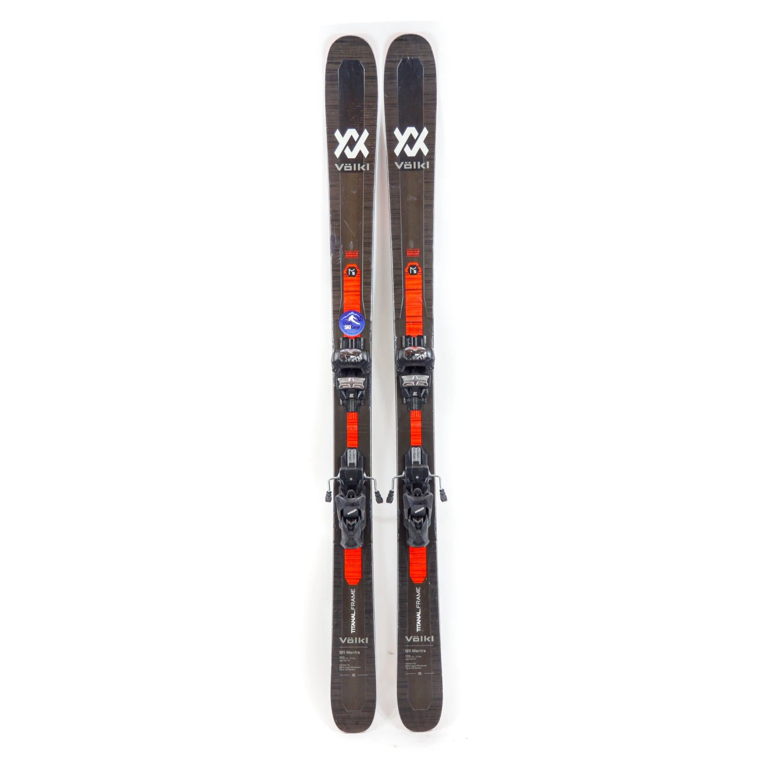 Volkl Mantra 96 2020 + Attack 13 Demo Bindings 1 Volkl Mantra 96 2020 + Attack 13 Demo Bindings