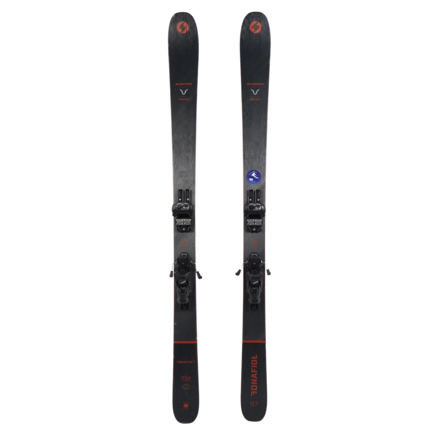 Blizzard Bonafide 97 177cm 2022 + Tyrolia Attack Bindings - USED 1 Blizzard Bonafide 97 177cm 2022 + Tyrolia Attack Bindings - USED