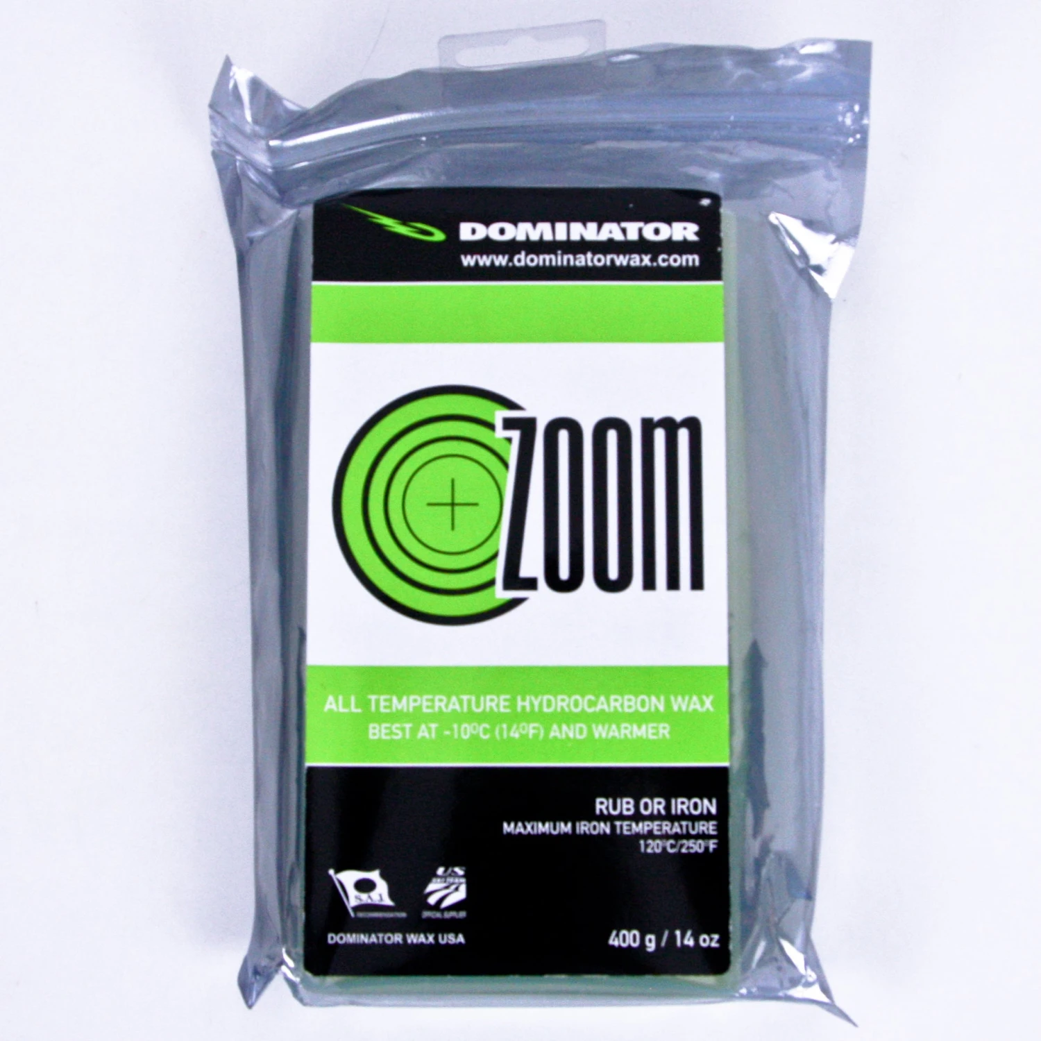 Dominator ZOOM Thermoactive Wax - 400g 1 Dominator ZOOM Thermoactive Wax - 400g