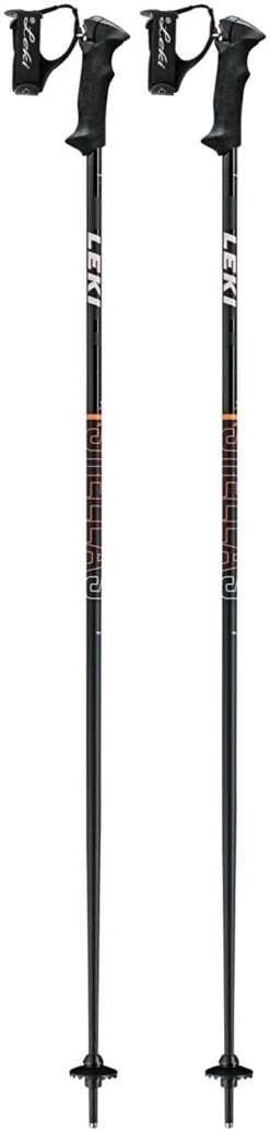 Leki Stella S Alpine Ski Poles - White/Black Or Black/Coral - DISCONTINUED -Ski Shop 51feASb9AaL. AC SL1500