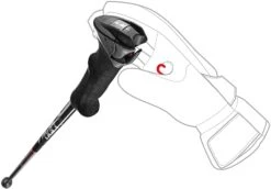 Leki Stella S Alpine Ski Poles - White/Black Or Black/Coral - DISCONTINUED -Ski Shop 61f4Pi 3AcL. AC SL1500