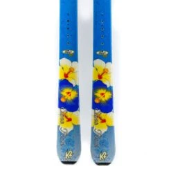 161cm K2 Shes Piste Tele Skis - Flat, Drilled Once - USED -Ski Shop K2 Shes Piste 6