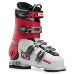 Roces IDEA Free Adjustable Youth Ski Boots | Size 22.5 - 25.5 MP -Ski Shop RocesIDEAFree22.5 25.5WhiteRedBlack