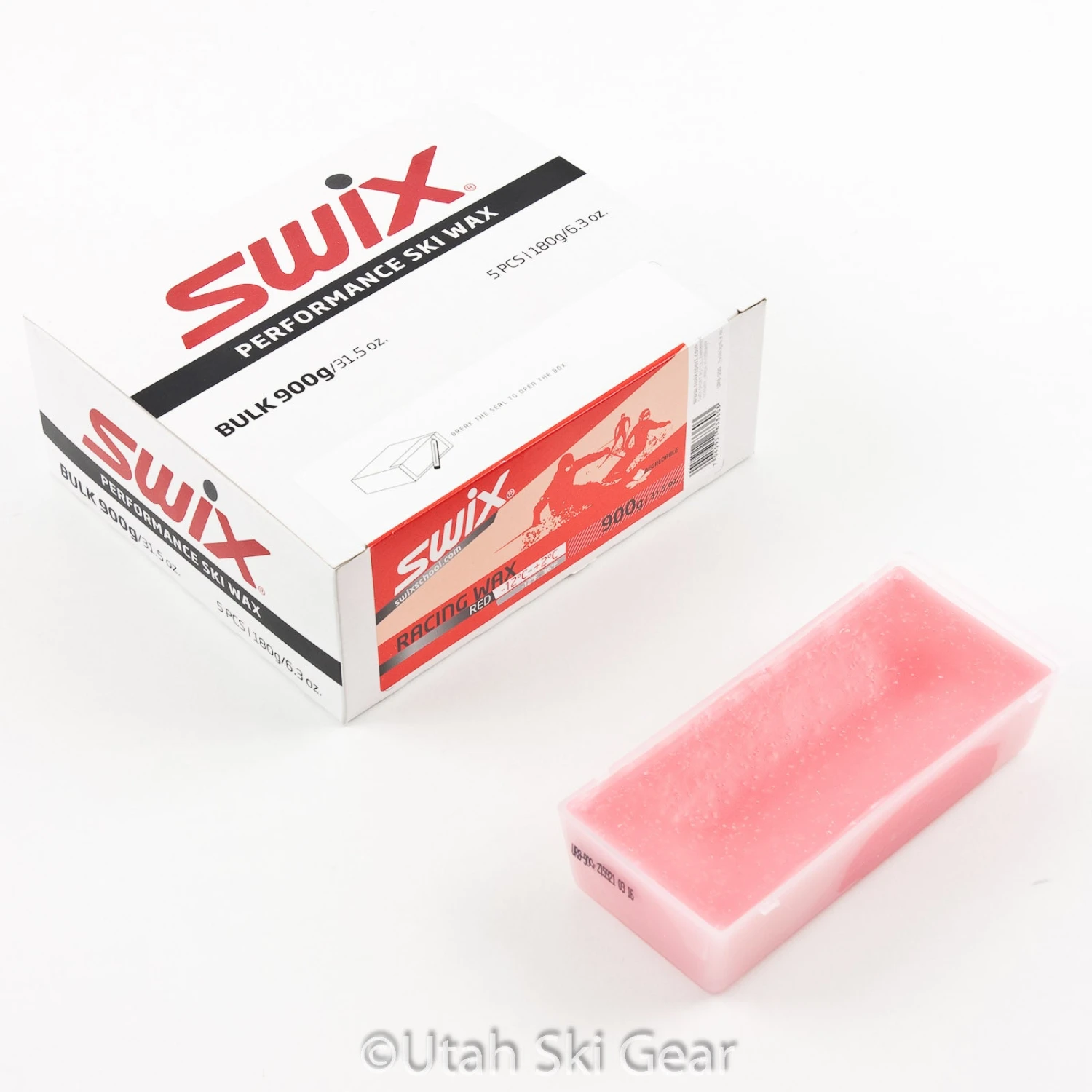 Swix UR8 Red Bio Training Wax - 900g Bulk 1 Swix UR8 Red Bio Training Wax - 900g Bulk