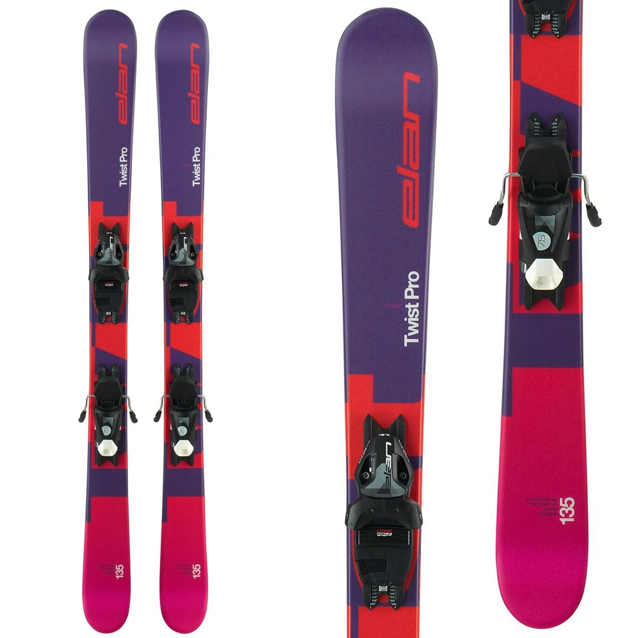 Elan Twist Pro QS With EL 4.5 GW Shift Bindings - 2021 1 Elan Twist Pro QS With EL 4.5 GW Shift Bindings - 2021