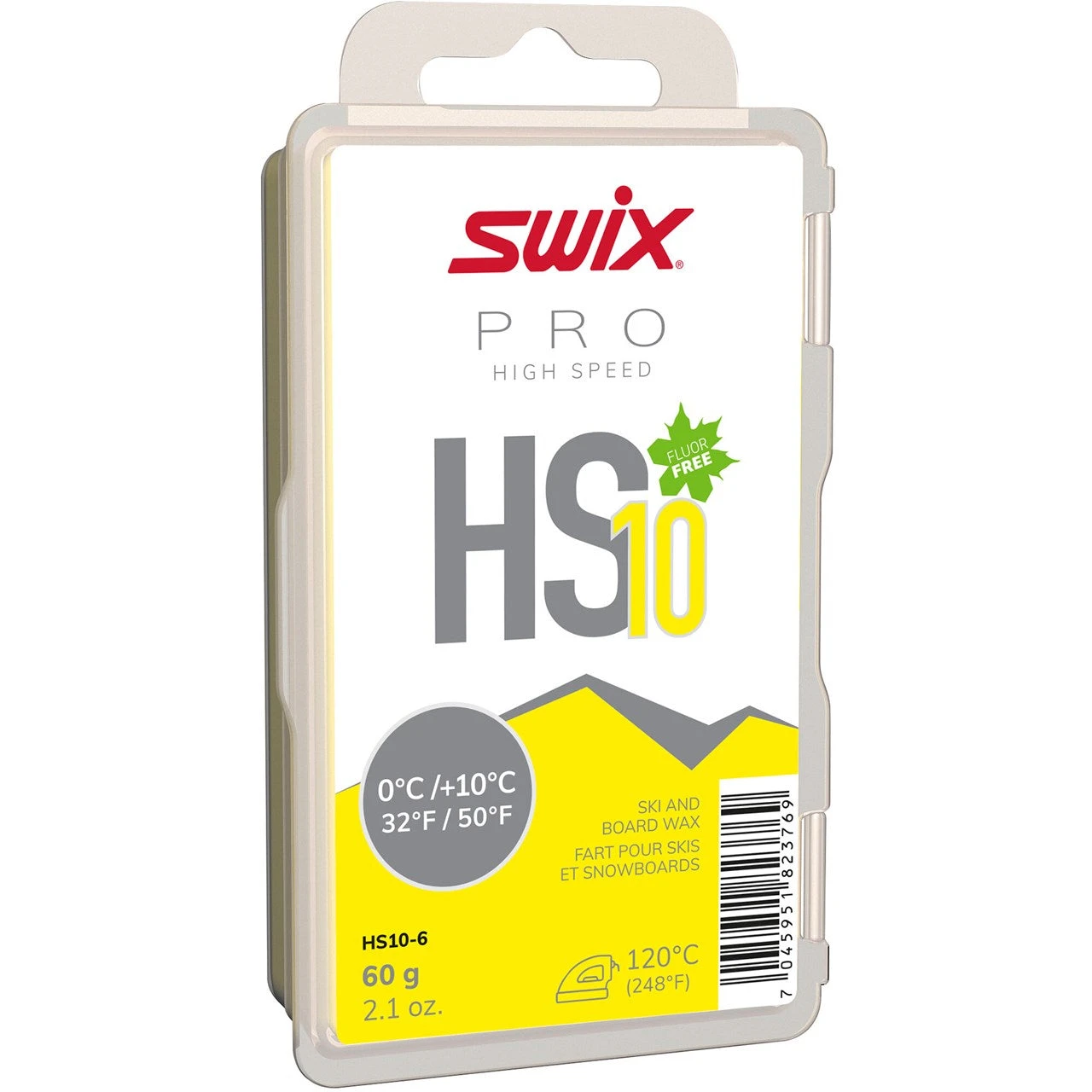 Swix HS10 Yellow 60g - High Speed 1 Swix HS10 Yellow 60g - High Speed