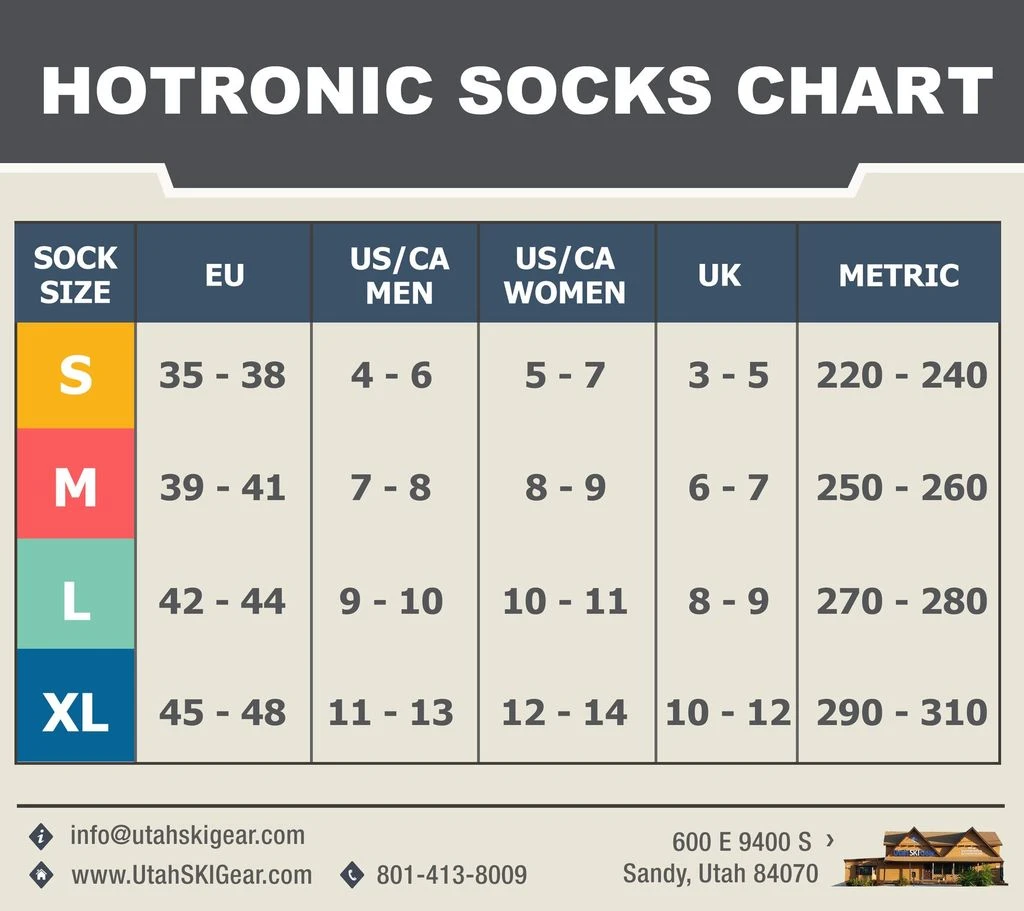 XLP ONE PFI 50 Heated Socks By Hotronic BootDoc - Classic - Discontinued 3 XLP ONE PFI 50 Heated Socks By Hotronic BootDoc - Classic - Discontinued - Image 3