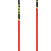 Leki Racing Kids Ski Poles Red Yellow & Black - DISCONTINUED