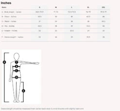 Swix Tista Men's Tights -Ski Shop swixmenssizechart f949d6dc 79ad 41ba accd 1279c4346606